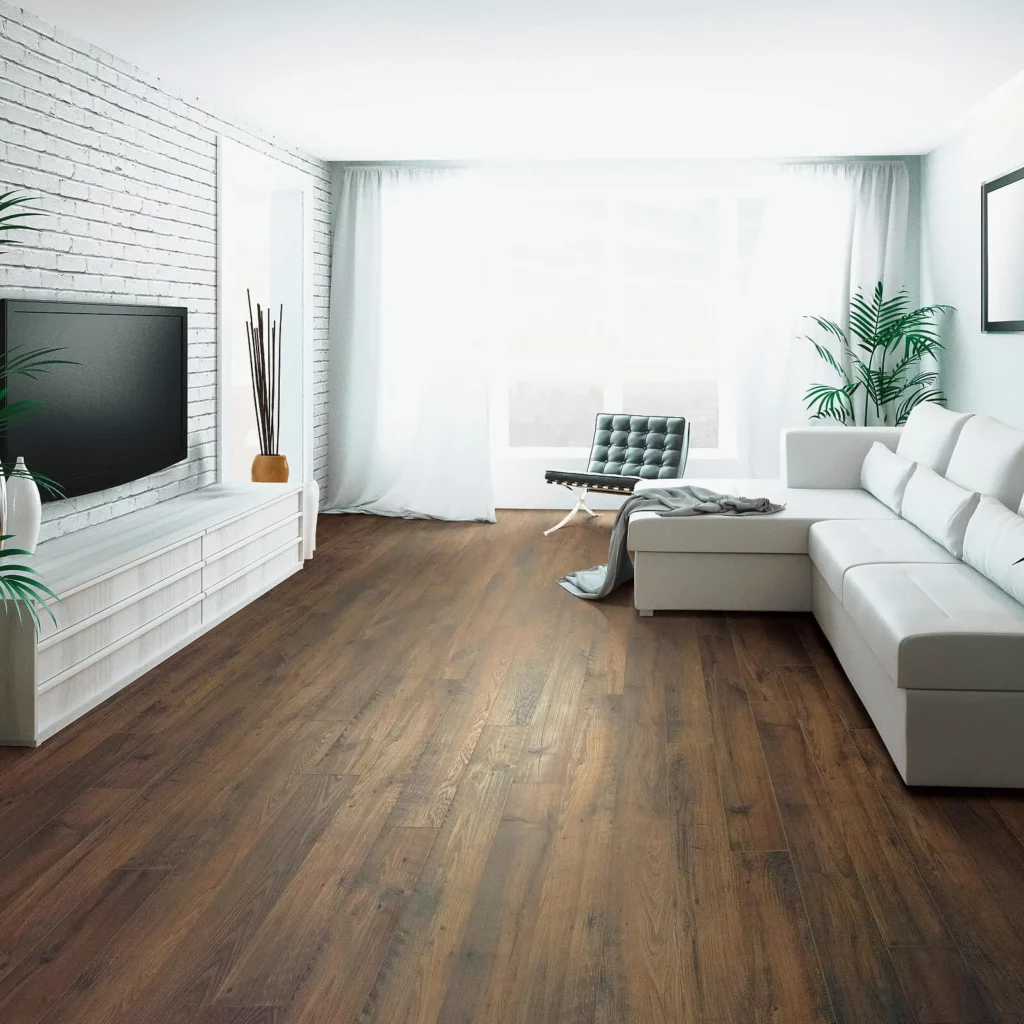 Living Room Laminate Flooring | Larry Lint Flooring
